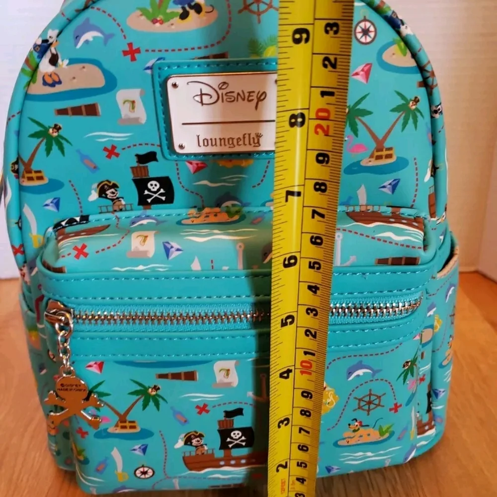 Loungefly Disney Pirate Mini Backpack Blue Multicolored